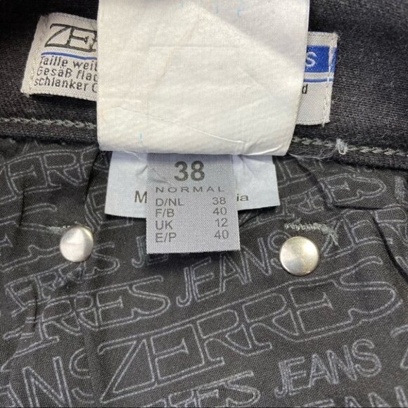 ZERRES Comfort Waistband Beaded Slim Fit Straight Jeans - Picture 13 of 15